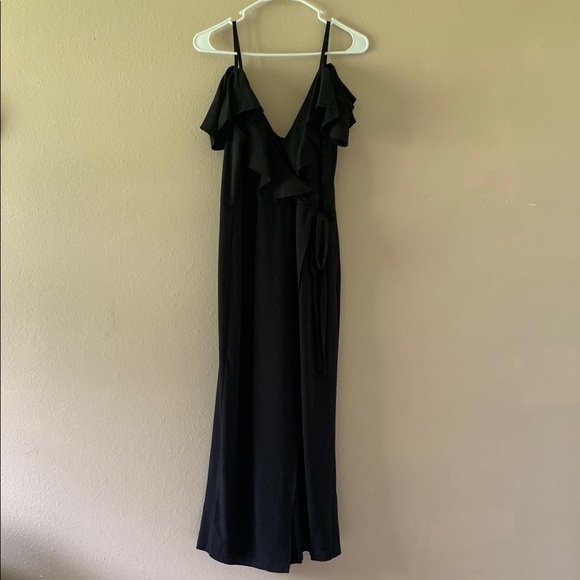 Emma & Michele Pants - Emma & Michele Black Sleeveless Jumpsuit Size 10
